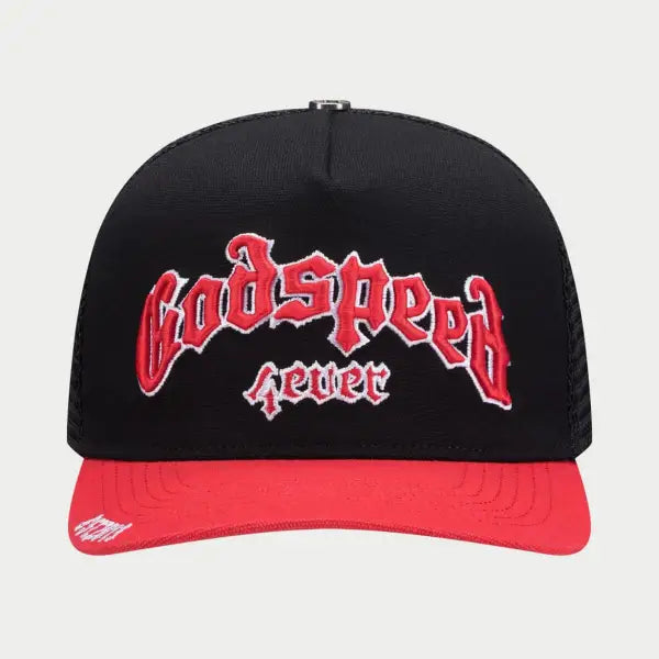 Godspeed forever trucker hat - OSFA / BLACK - HATS