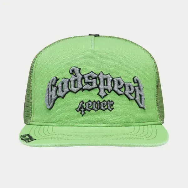 Godspeed forever trucker hat - OSFA / LM.GRN - HATS