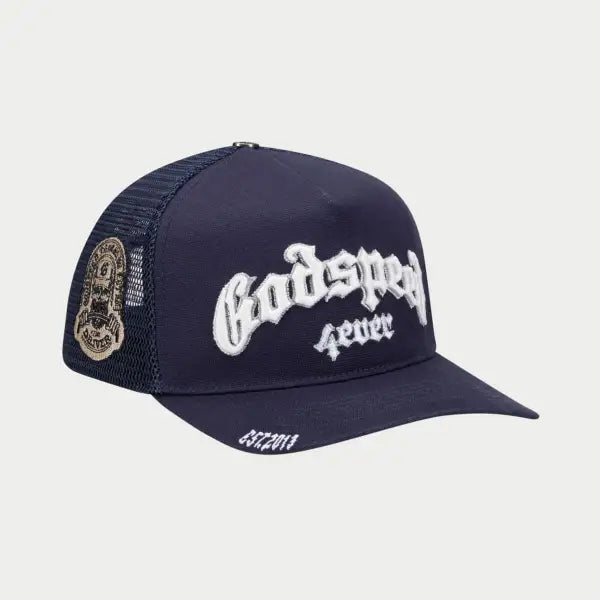 Godspeed forever trucker hat - OSFA / NAVY - HATS