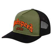 Godspeed forever trucker hat OSFA / OLIVE HATS