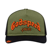 Godspeed forever trucker hat OSFA / OLIVE HATS
