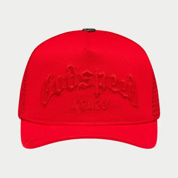 Godspeed forever trucker hat - OSFA / RED - HATS