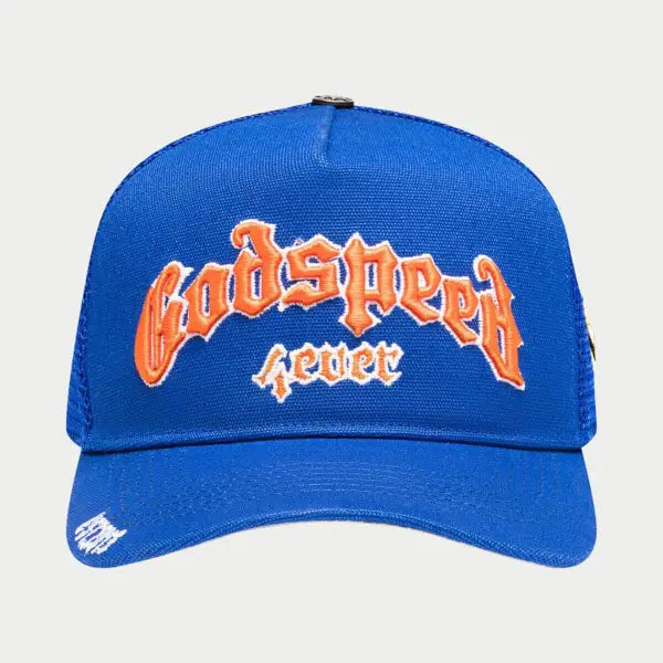 Godspeed forever trucker hat - OSFA / ROYAL - HATS