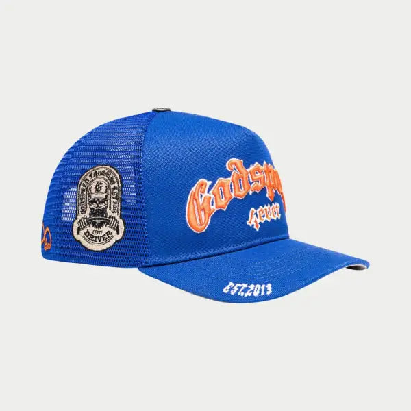 Godspeed forever trucker hat - OSFA / ROYAL - HATS