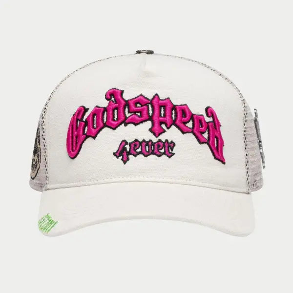 Godspeed forever trucker hat - OSFA / WHITE - HATS