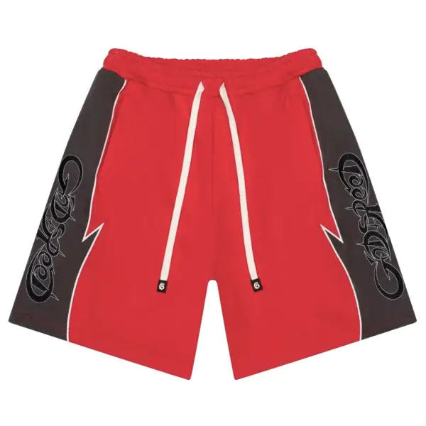 Godspeed halftime shorts - SMALL / RED - SHORTS