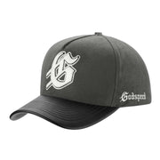 Godspeed insignia logo leather/suede snapback hat, - HATS - Cityswagusa.com