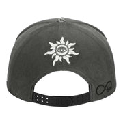 Godspeed insignia logo leather/suede snapback hat, - HATS - Cityswagusa.com