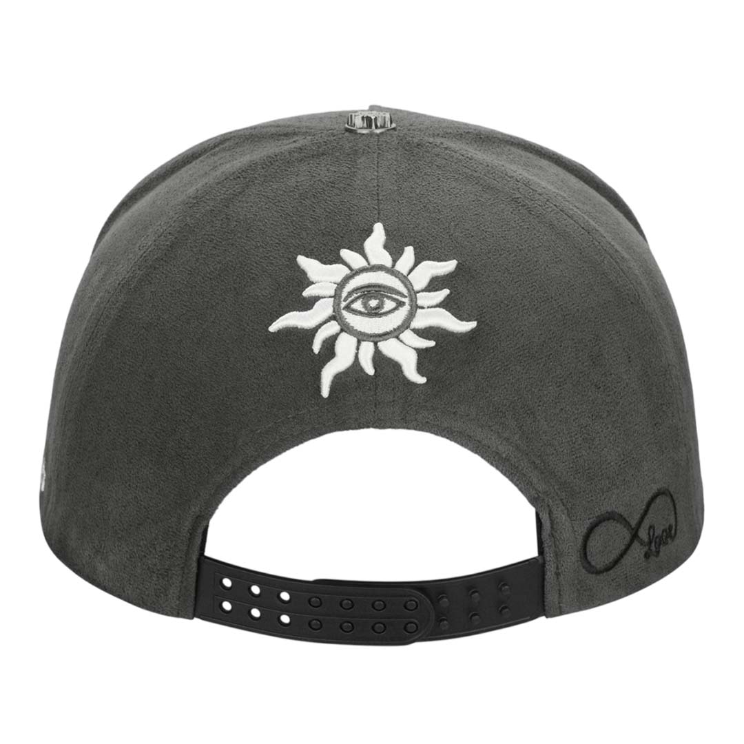 Godspeed insignia logo leather/suede snapback hat, - HATS - Cityswagusa.com