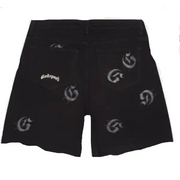 Godspeed leather patch denim short - SHORTS