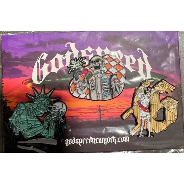 Godspeed liberty pin - ACCESSORIES