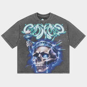 Godspeed liberty tears skeleton t-shirt by GODSPEED