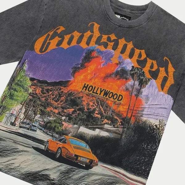 Godspeed los scandalous t-shirt - T-SHIRT