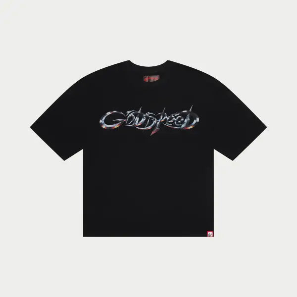 Godspeed new age logo t-shirt - XS / BLACK - T-SHIRT