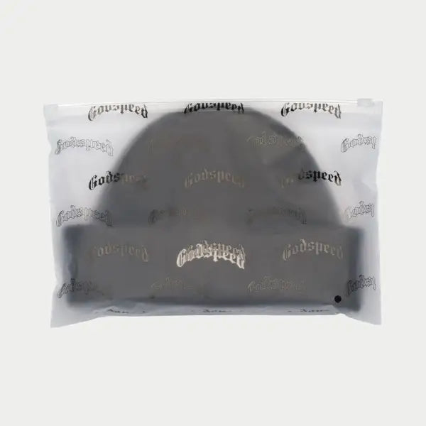 Godspeed og logo emblem beanie - OSFA / BLACK - HATS