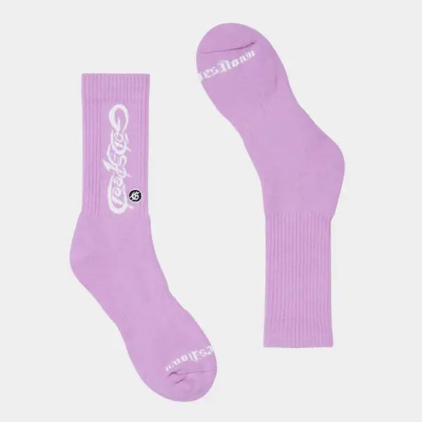 Godspeed og logo socks - OSFA / VIOLET - SOCKS