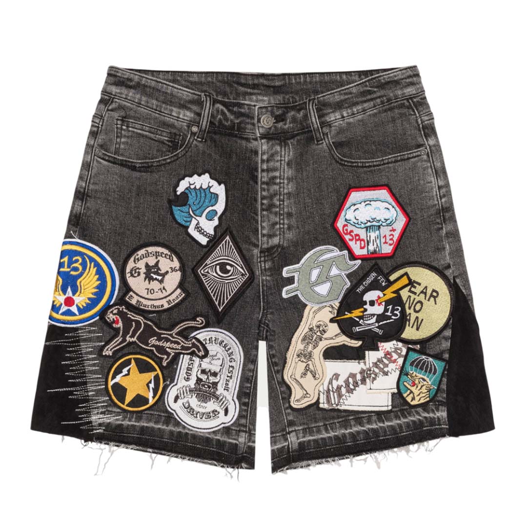 Godspeed patchwork v2 shorts - SHORTS - Cityswagusa.com