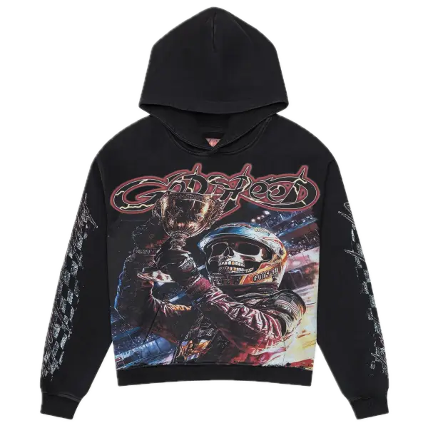 Godspeed podium dreams hoodie - XS / BLACK - HOODIE