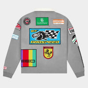 Godspeed racing club longsleeve quarter zip polo shirt - SHIRT L/S