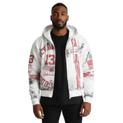 Godspeed roadster zip up hoodie - SMALL / WHITE - HOODIE