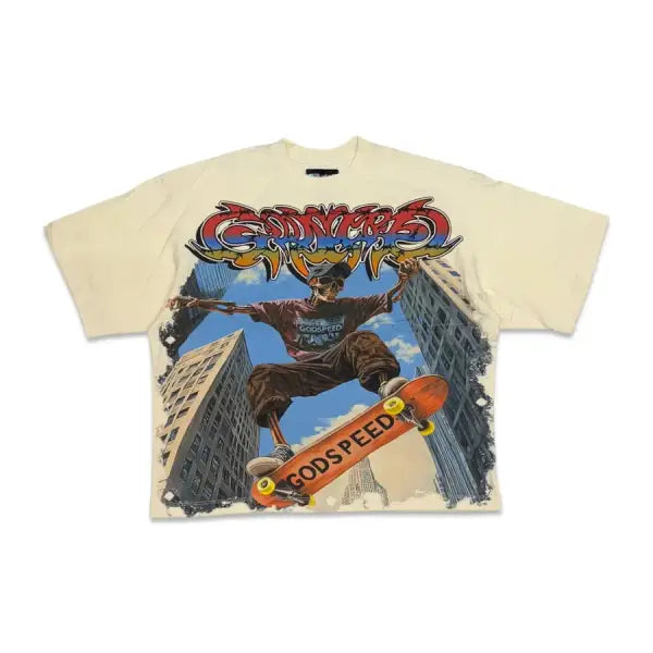 Godspeed skateboard t-shirt - T-SHIRT
