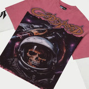 Godspeed space traveler 2 layered t-shirt - T-SHIRT