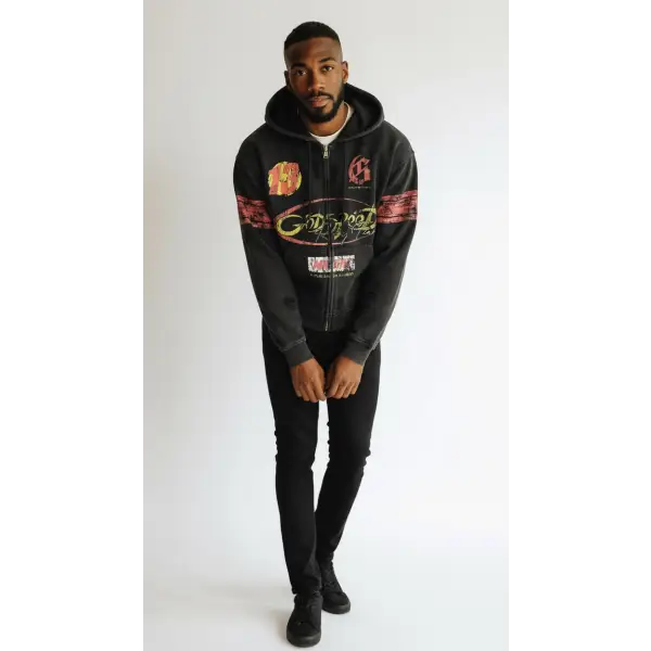 Godspeed speedway zip up hoodie - HOODIE