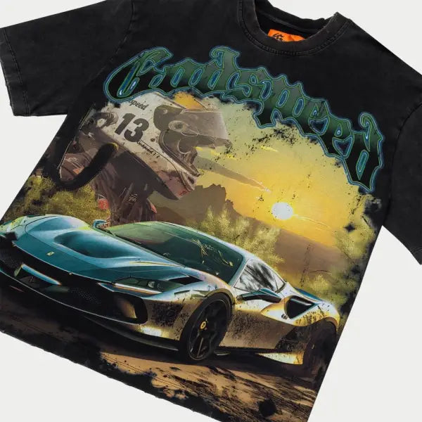 Godspeed sunset drift t-shirt - T-SHIRT