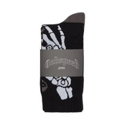 Godspeed ten toes down sock OSFA / BLACK T SHIRT