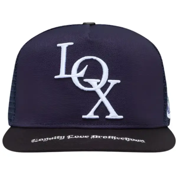 Godspeed The Lox Trucker Hat - OSFA / NAVY - HATS