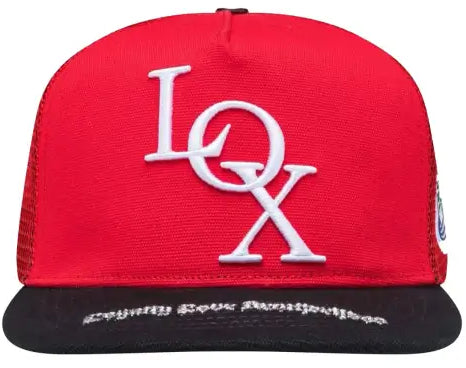Godspeed The Lox Trucker Hat - OSFA / RED - HATS