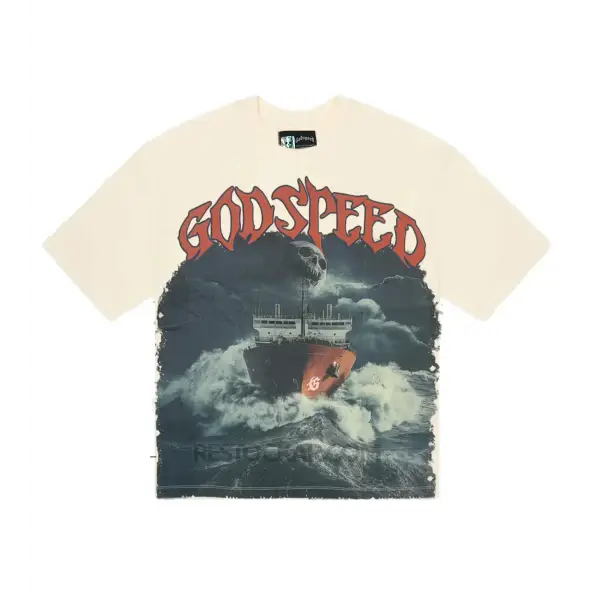 Godspeed titanic t-shirt - T-SHIRT