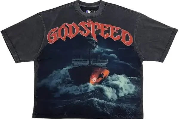 Godspeed titanic t-shirt - T-SHIRT