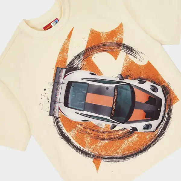 Godspeed track mode miami superrun t-shirt - XLARGE / CREAM - T-SHIRT