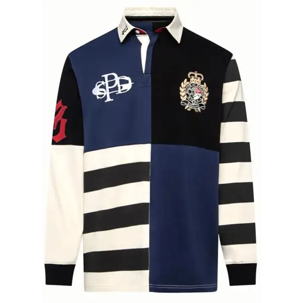 Godspeed union rugby long sleeve polo shirt - SHIRT L/S