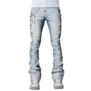 Guapi aqua blue heavens vault denim - 34W/34L / BLUE - DENIM