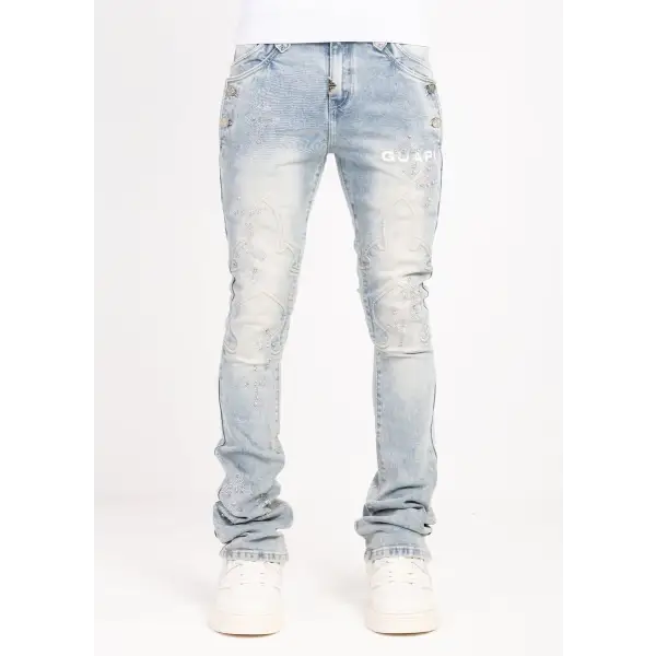 Guapi aqua blue sanctum v2 denim - 32W/34L / LT.BLUE - DENIM