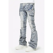 Guapi black coffin arc waxed denim - DENIM