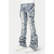 Guapi black coffin arc waxed denim - DENIM