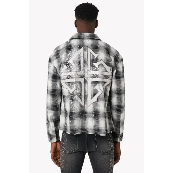 Guapi cloud cross flannel - SHIRT L/S