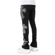 Guapi vintage distressed cross denim - DENIM