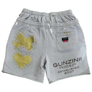 Gunzini cropped studded short - SHORTS