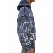 Gwest complicated rhinestone hoodie - HOODIE