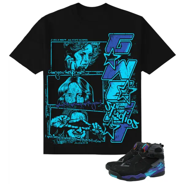 Gwest rhinestone can you help me t-shirt - T-SHIRT