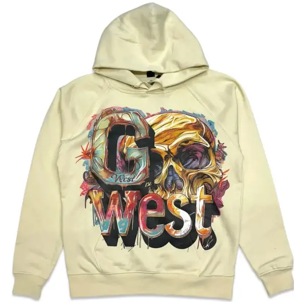Gwest skull hoodie - HOODIE