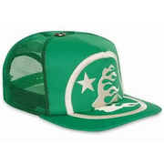 Hell star big logo snapback trucker hat - OSFA / GREEN - HATS