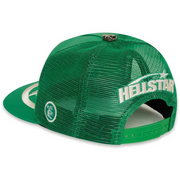 Hell star big logo snapback trucker hat - OSFA / GREEN - HATS