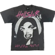 Hellstar beautiful people t-shirt - LARGE / BLACK - T-SHIRT