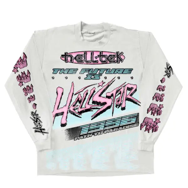 Hellstar brain racer long sleeve t-shirt - T-SHIRT