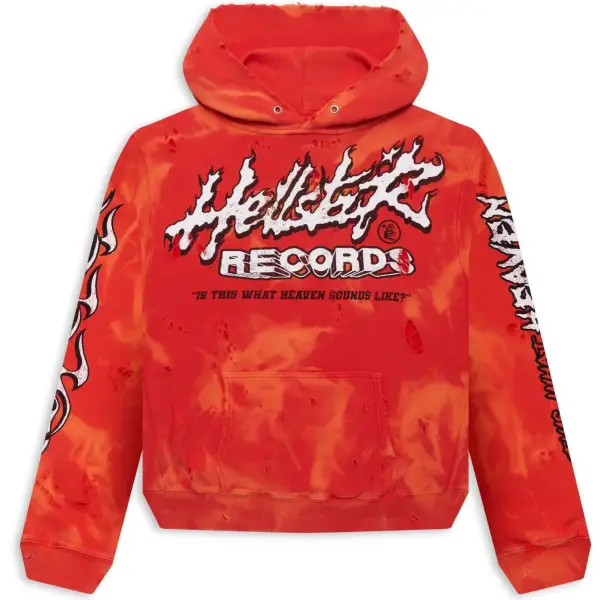 Hellstar records lava hoodie - HOODIE